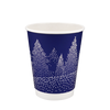 Стакан бумажный 400мл двухслойный SNOWME 25шт, Размер стакана: 400, Цвет стакана: С рисунком, Материал: Картон