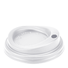 Кришка для паперових стаканів PS-90 біла 100шт, изображение 2