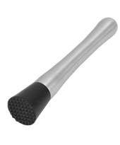 Мадлер пластиковий з металевою ручкою 200мм