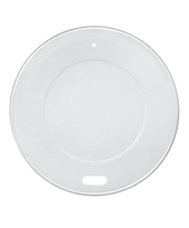 Кришка паперова для стаканів D-90 біла 50шт, Матеріал: Картон, Діаметр кришки, мм: 90, Колір кришки: Білий, Інд. упаковка: Ні