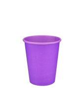 Стакан бумажный 270мл однослойный Lavanda Cup 50шт, Размер стакана: 270, Цвет стакана: Фиолетовый, Материал: Картон