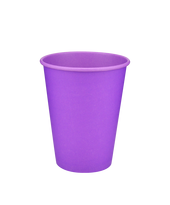 Стакан бумажный 400мл однослойный Lavanda Cup 50шт, Размер стакана: 400, Цвет стакана: Фиолетовый, Материал: Картон