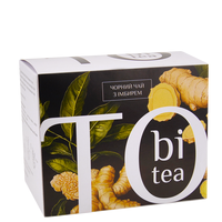 Чай чорний з імбиром TOBI 20шт х 2,5г