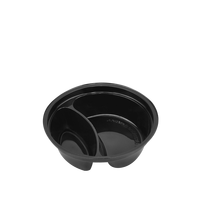 Соусница черная 54/24мл 100шт