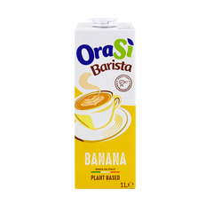 OraSi молоко растительное Банановое 2,0% 1л