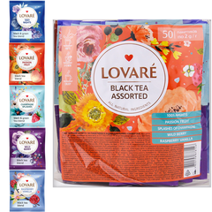 Чай черный Ассорти LOVARE 50шт х 2,0г