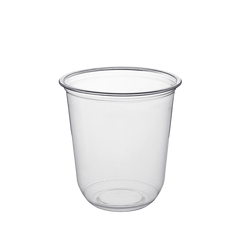 Стаканы под купольную крышку Bubble Tea «LITE» 400мл 50шт