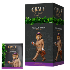Чай черный байховый Ceylon pride Graff 20шт х 2г