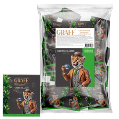 Чай зеленый байховый Green Classic Graff 50шт х 1.8г