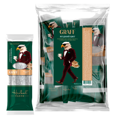 Чай травяной Berry Bloom с цветами гибискуса и ароматом лесных ягод Graff 50шт х 2г