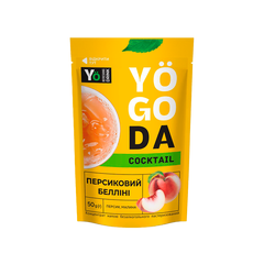 Концентрат YOGODA Коктейль Персиковый Беллини 50 г порционный фруктовый напиток Ph HoReCa