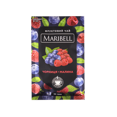 Чай MARIBELL концентрат - Черника-малина 50г