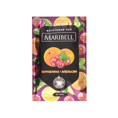 Чай MARIBELL концентрат - Клюква-апельсин 50г