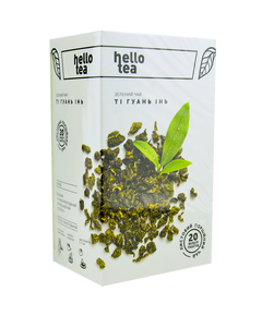 Чай зелений Hello Tea Tie Guan Yin, фільтр-пак 20шт