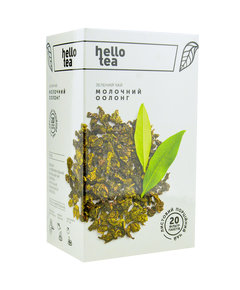 Чай зеленый Hello Tea Oolong Milk, фильтр-пак 20шт