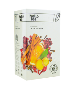 Чай фруктовий Глінтвейн Hello Tea 20шт х 3,2г