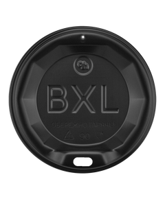 Кришка для паперових стаканів BXL-90 чорна 50шт, Матеріал: Пластик, Діаметр кришки, мм: 90, Колір кришки: Чорний, Інд. упаковка: Ні