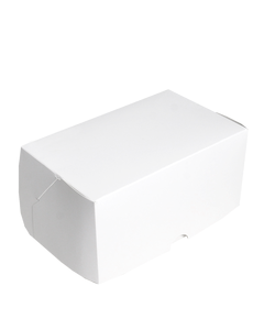 Коробка для торта белая F 100х160х80мм 25шт