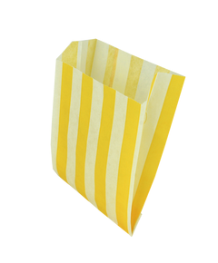 Паперовий пакет Жовті смужки 160х120х50мм 100шт