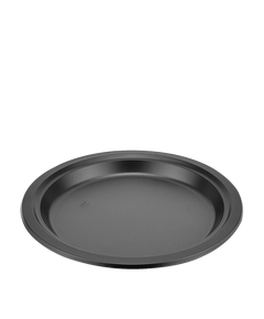 Тарелка пластиковая «Премиум» PS плоская Ø 220 мм черная