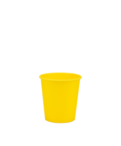 Стакан паперовий 110мл одношаровий YELLOW SUBMARINE 50шт, Розмір стакана: 110, Колір стакана: Жовтий