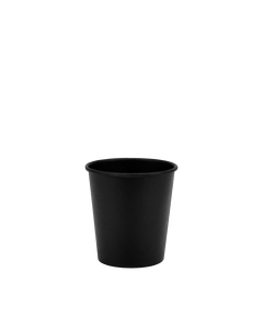Стакан бумажный 110мл однослойный Black in Black 50шт, Размер стакана: 110, Цвет стакана: Черный