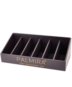 Органайзер для чаю PALMIRA 6 секцій чорний