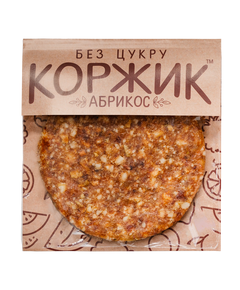 Коржик "Абрикос" без сахара 45-50г