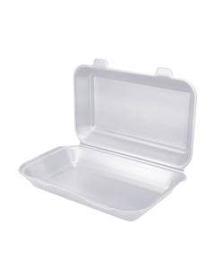 Ланч-бокс HP-10 білий 150x246x60мм 15шт