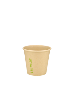 Стакан бамбуковый 110мл однослойный Bamboo Cup 50шт, Размер стакана: 110, Цвет стакана: Крафт, Материал: Бамбук