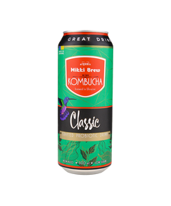 Напиток безалкогольный Комбуча Mikki Brew Classic 500мл