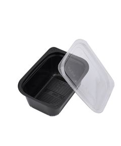 Кришка для соусниці чорної 80 мл 100 шт