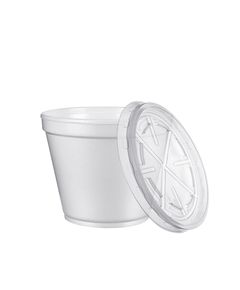 Кришка для супника пінополістирол D-113 мм 330/450/650 мл 50 шт