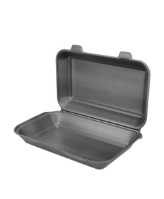Ланч-бокс HР-10 черный 150x246x60мм 25шт