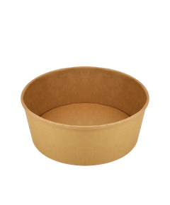 Салатник крафт D-184 мм 1300 мл 50 шт