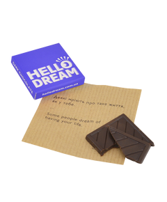 Шоколад Чорний з передбаченнями 4.5г 10шт