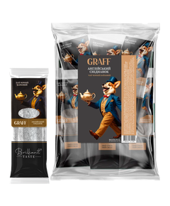 Чай черный байховый Еnglish breakfast Graff 50шт х 2г