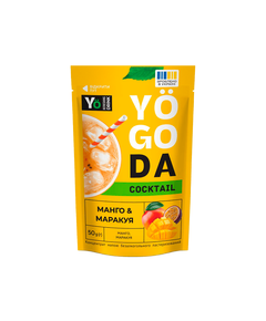 Концентрат YOGODA Коктейль Манго-маракуйя 50 г порційна фруктова основа