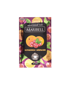 Чай MARIBELL концентрат - Журавлина-апельсин 50г