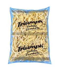 Картофель фри Triumph 6 мм 2,5кг в прозрачной панировке