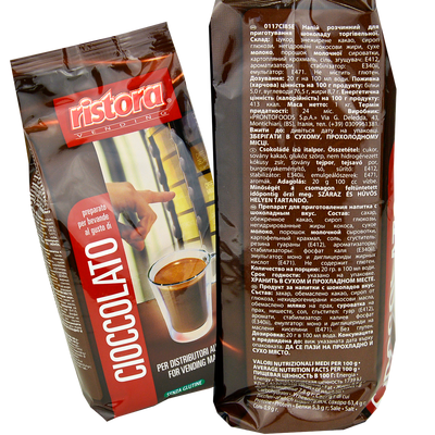 Горячий шоколад RISTORA Vending 1кг, изображение 2