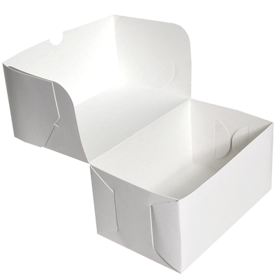 Коробка для торта белая 100х160х80мм 100шт, изображение 2