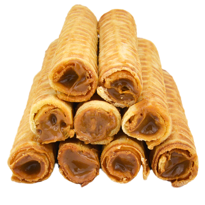 Трубочки зі згущеним молоком 50г 40шт, изображение 2