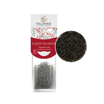 Чай чорний Англійський сніданок PALMIRA 10шт х 2,4г