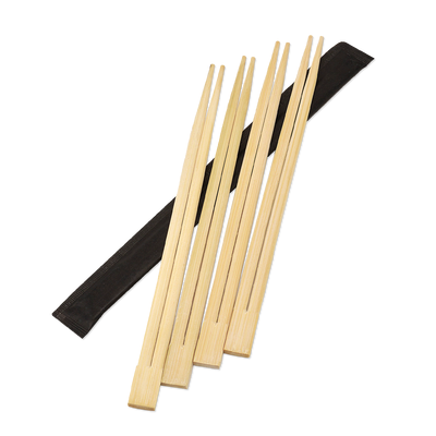 Палички для суші здвоєні в чорній упаковці 210х4,2мм 100шт