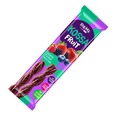 Конфеты Kossa Fruit пастила фруктовая с соком лесных ягод 15г