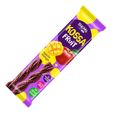 Цукерки Kossa Fruit пастила фруктова з соком манго 15г