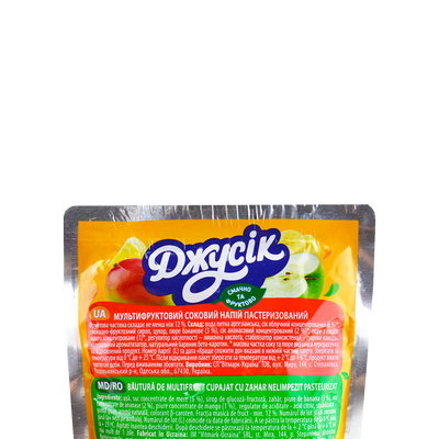 Сік Джусік Мультифруктовий 200мл, изображение 2