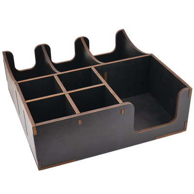 Органайзер с отверстиями для крышек 30х30см