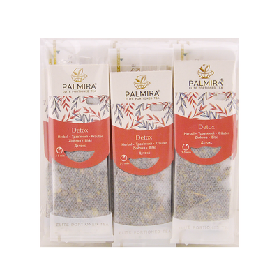 Чай трав'яний Детокс PALMIRA 10шт х 2,4г, изображение 3